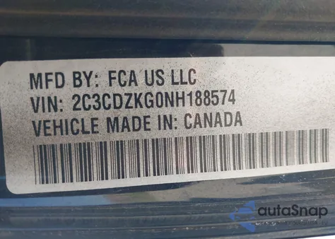 2022 Dodge Challenger Gt Awd from USA, damaged, VIN 2C3CDZKG0NH188574